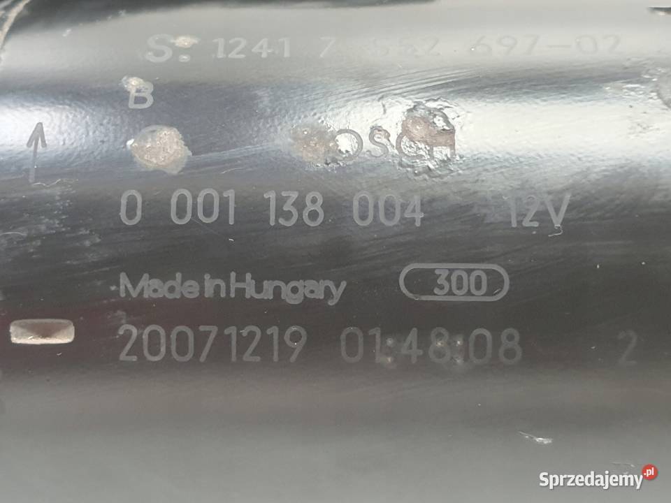 ROZRUSZNIK Mini Cooper R56 14 16V VTi ROZRUSZNIK osobowe Rudka