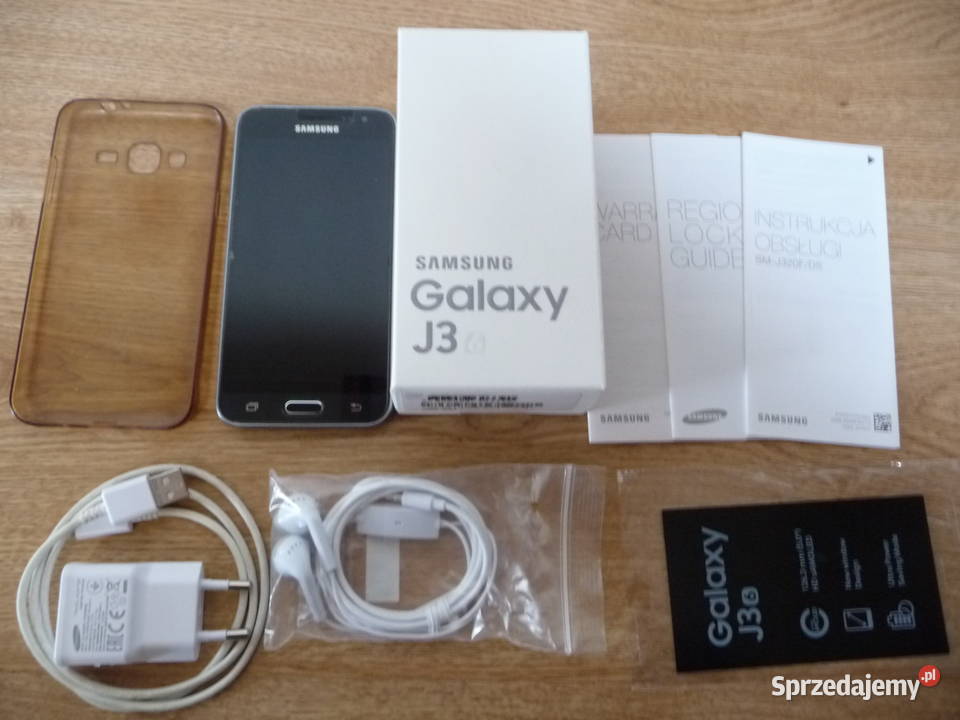 Samsung Galaxy J3 2016 czarny, 8GB, dual sim