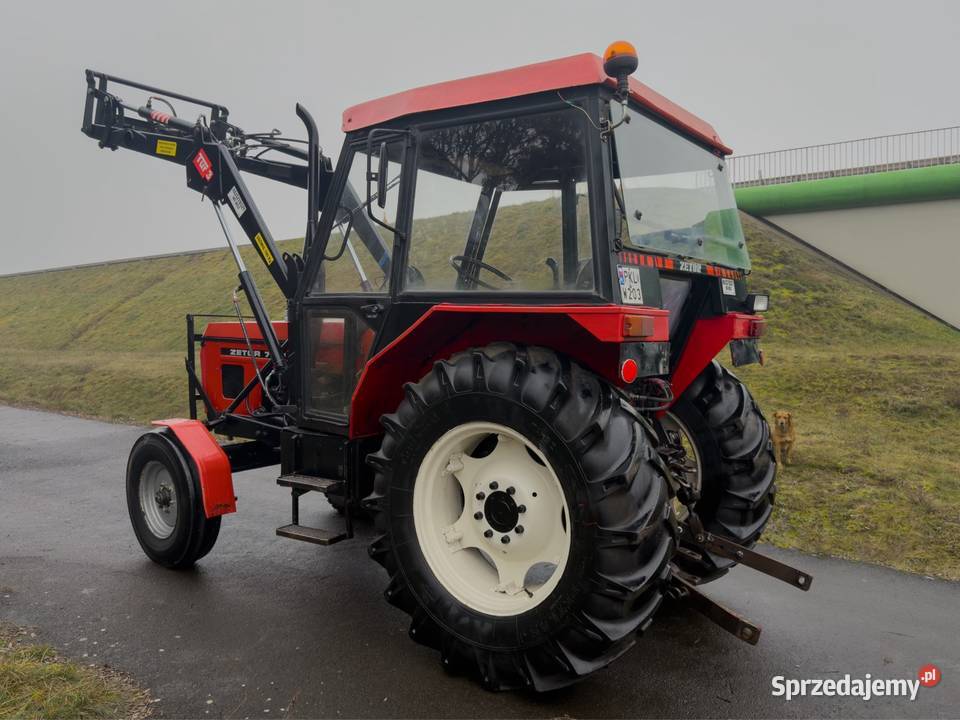 Zetor 7011 z turem czytaj opis wielkopolskie Kościelec