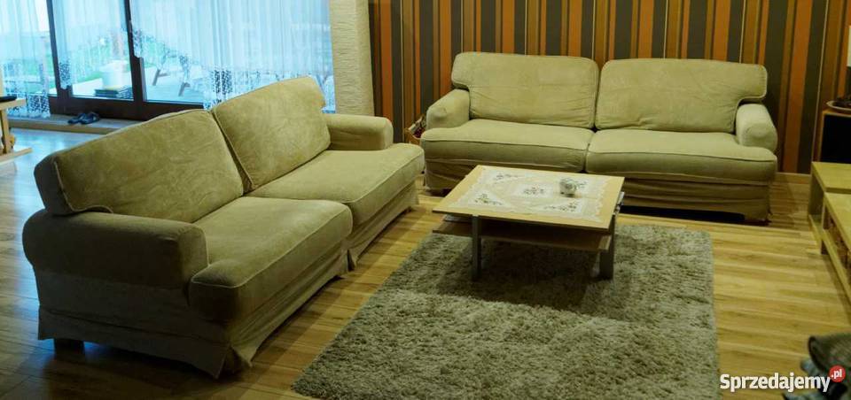 Sofa EKESKOG sztruks kanapa IKEA 2 dodatkowe śląskie Piekary Śląskie