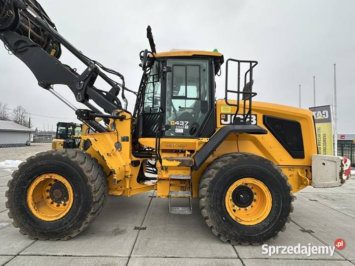 ŁADOWARKA KOŁOWA MARKI JCB 437 S5 WASTEMASTER