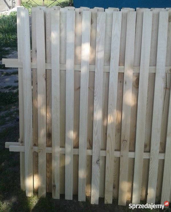 Prosty Płot sztachetowy Ogrodzenia i bramy Bydgoszcz