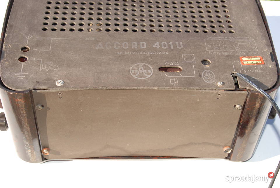 Stare Czechosłowackie Radio TESLA 401U bakelit Pozostałe sprzedam