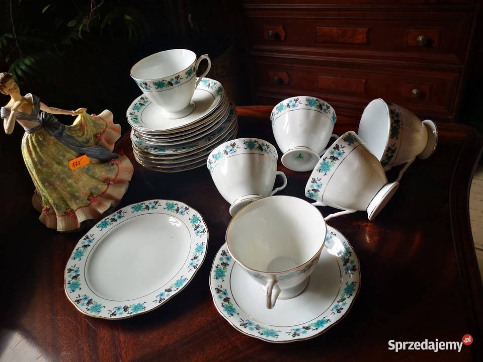 Filiżanka z talerzykiem Madę in Cina