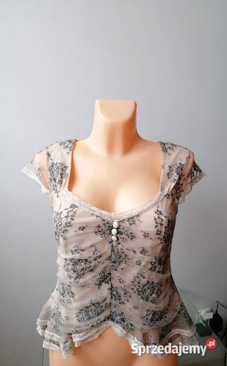 ŚLICZNA BEŻOWA BLUZECZKA DOROTHY PERKINS R42 łódzkie Łódź