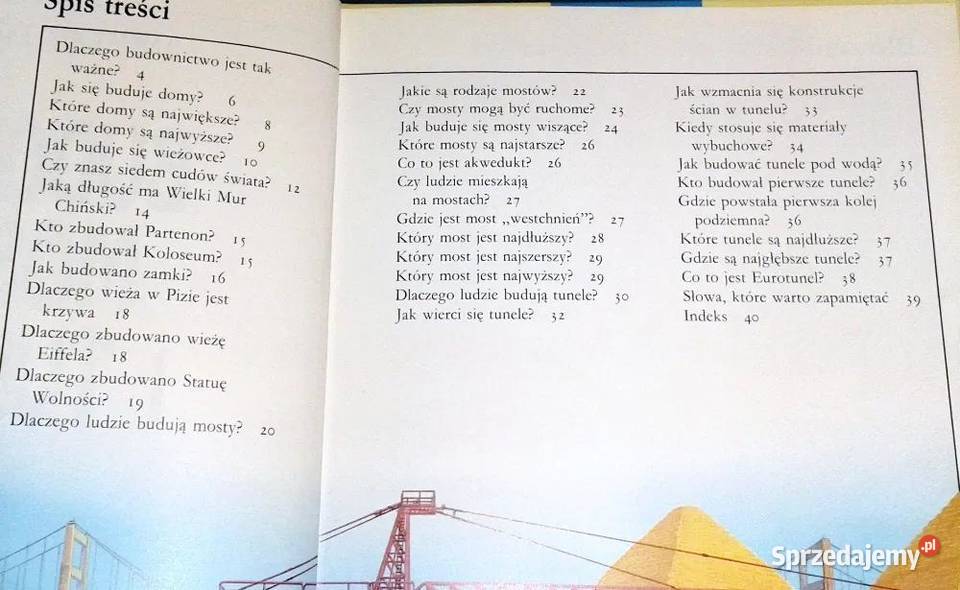 Budowle mosty i tunele Świat bez tajemnic Jackie twarda Pozostałe lubelskie Chełm