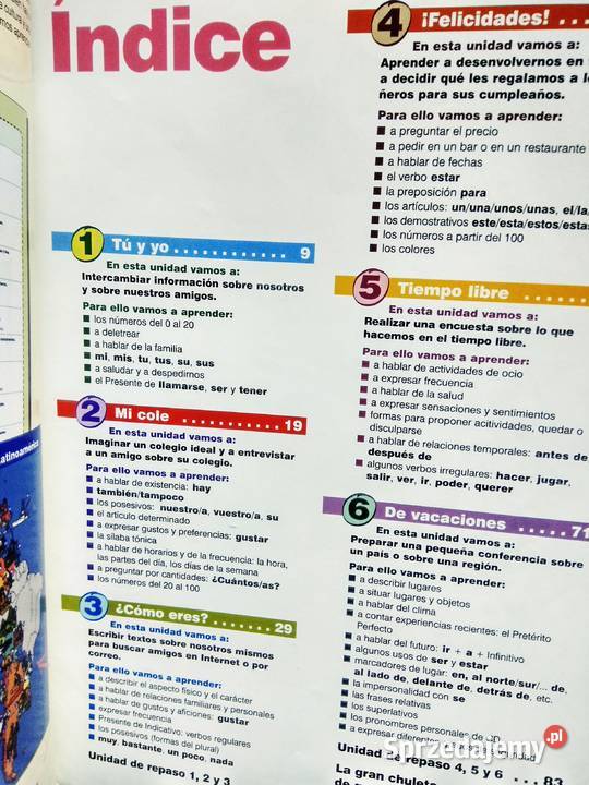 Gente joven 1 podręcznik hiszpański antykwariat Warszawa