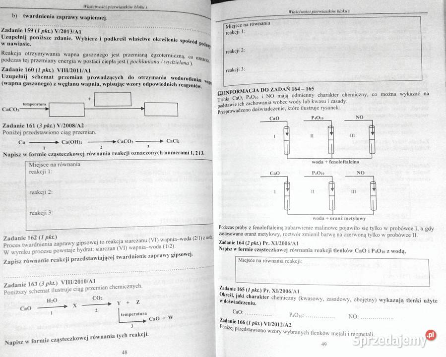 Chemia Tom 1 i 2 Zbiór zadań 20022013 Dariusz lubelskie