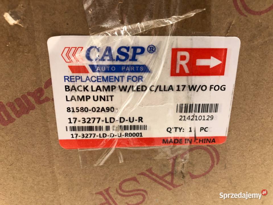 TOYOTA COROLLA E18 072013122019 Sedan Lampa Skarżysko-Kamienna