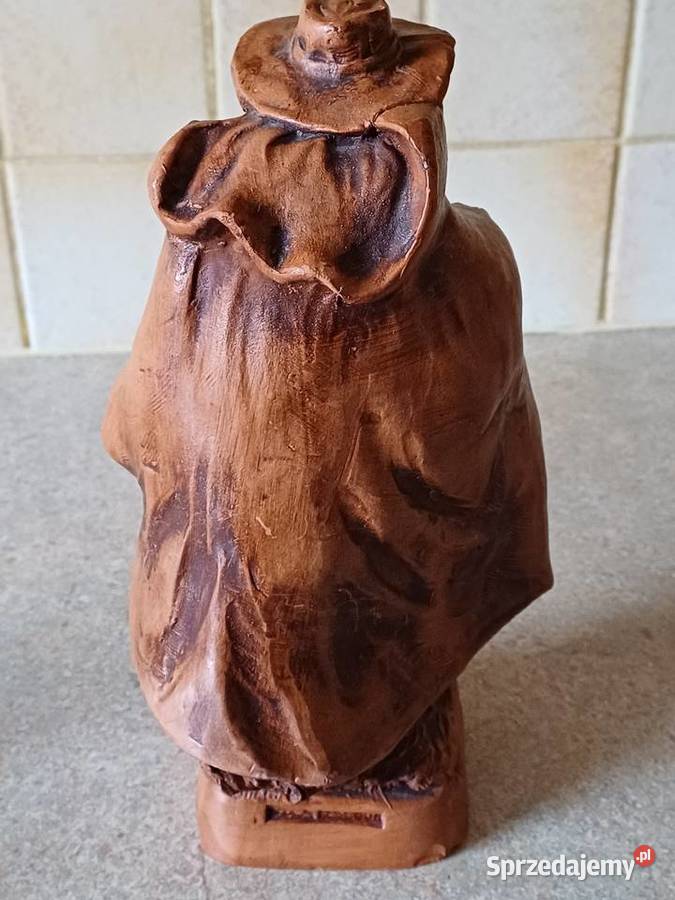 vintage figurka z terakoty Nowy Targ