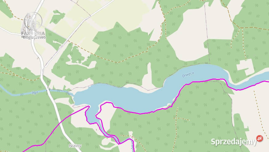 Działka Ostróda 1430m2 35m warmińsko-mazurskie