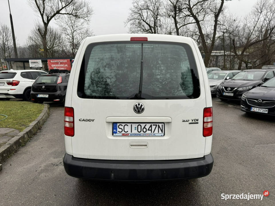 Volkswagen Caddy MAXI 4Motion Klimatyzacja 2 kpl biały Cieszyn