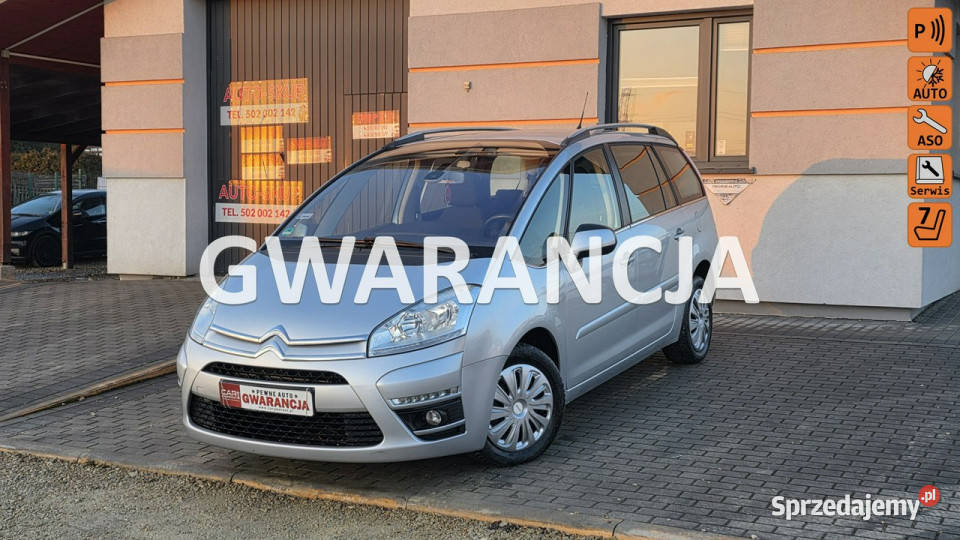 Citroen C4 Grand Picasso 7osobowy 16 hdi niski immobilizer Chełm Śląski sprzedam