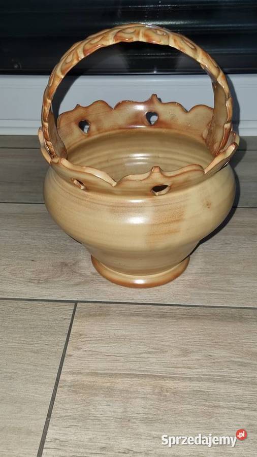 Wazon Ceramiczny Ceramika i szkło wielkopolskie Wola Podłężna