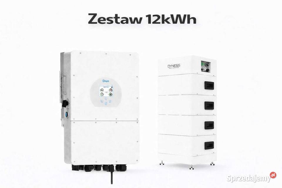 Zestaw Magazyn Inwerter HV 12 kW 1434 kWh sprzedam