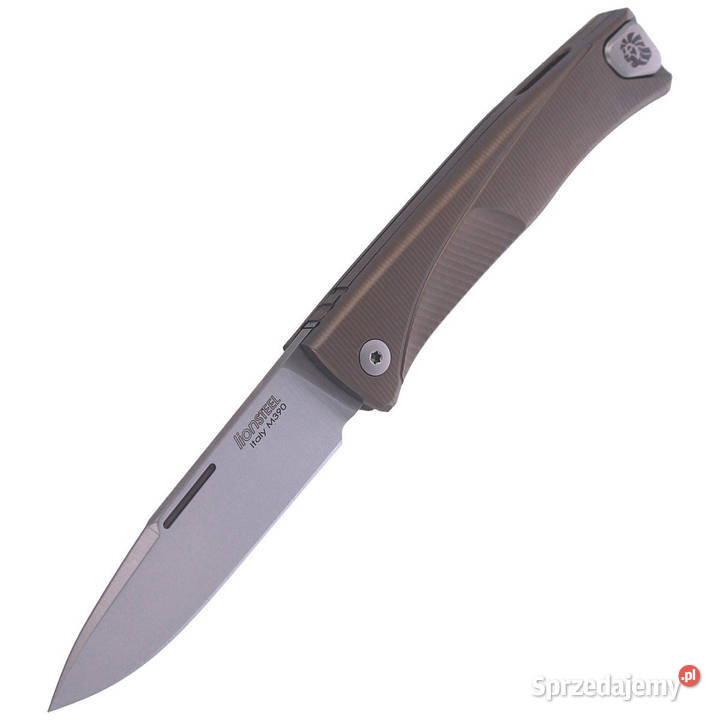 Nóż składany LionSteel Thrill Bronze Titanium Akcesoria, narzędzia i noże Warszawa