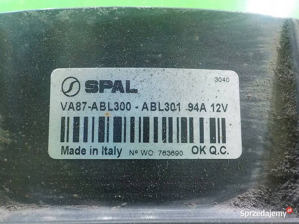 OPEL AMPERA 14 AUT 12r HB 5D wentylator mazowieckie