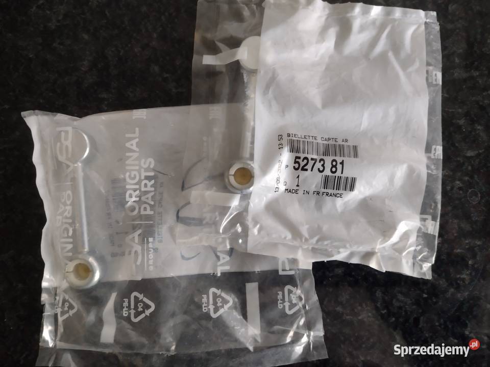 Łącznik korektora wysokości Citroen C5X7 C6 oryg Pruszcz Gdański