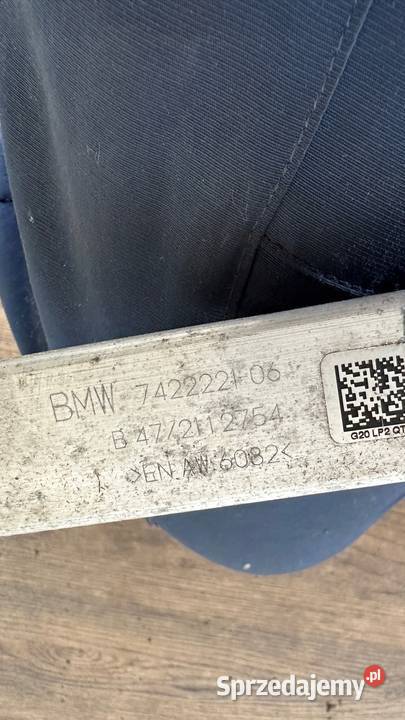 BMW 3 G20 G21 G42 G28 BELKA POD ZDERZAK PRZÓD lubuskie Gorzów Wielkopolski