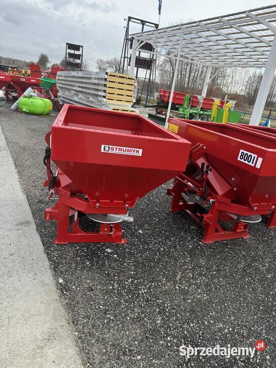 Rozsiewacz do nawozów dwutarczowy TYTAN Maciejowa Wola