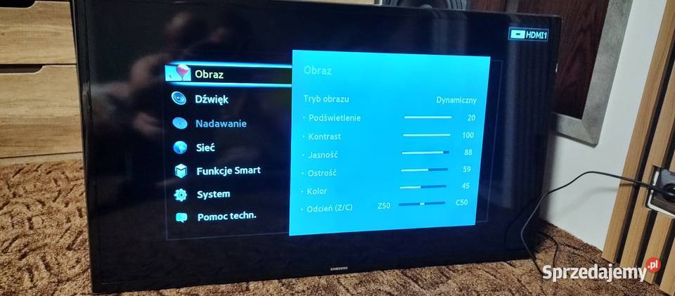 Samsung 40 3D smart tv wielkopolskie Konin