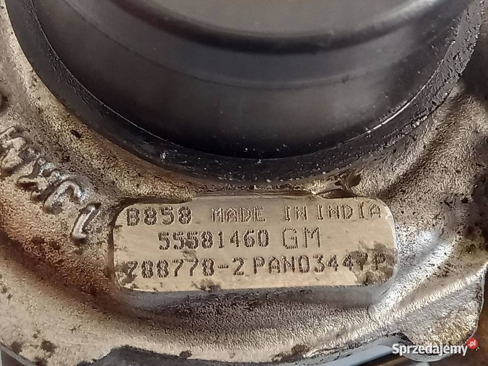 INSIGNIA 20 CDTI A20DT 130 12r turbosprężarka