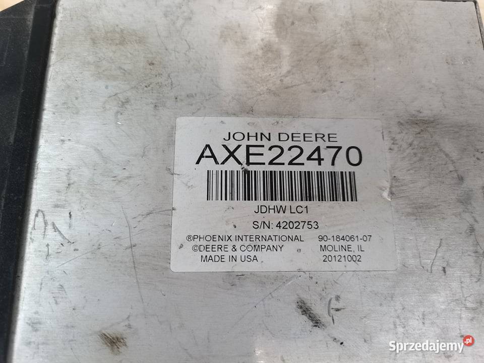 Komputer John Deere AXE22470 Wilkowo