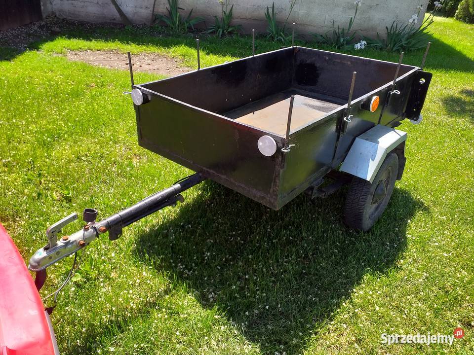 Przyczepka SAM samochodowa zarejestrowana DMC Radziejów