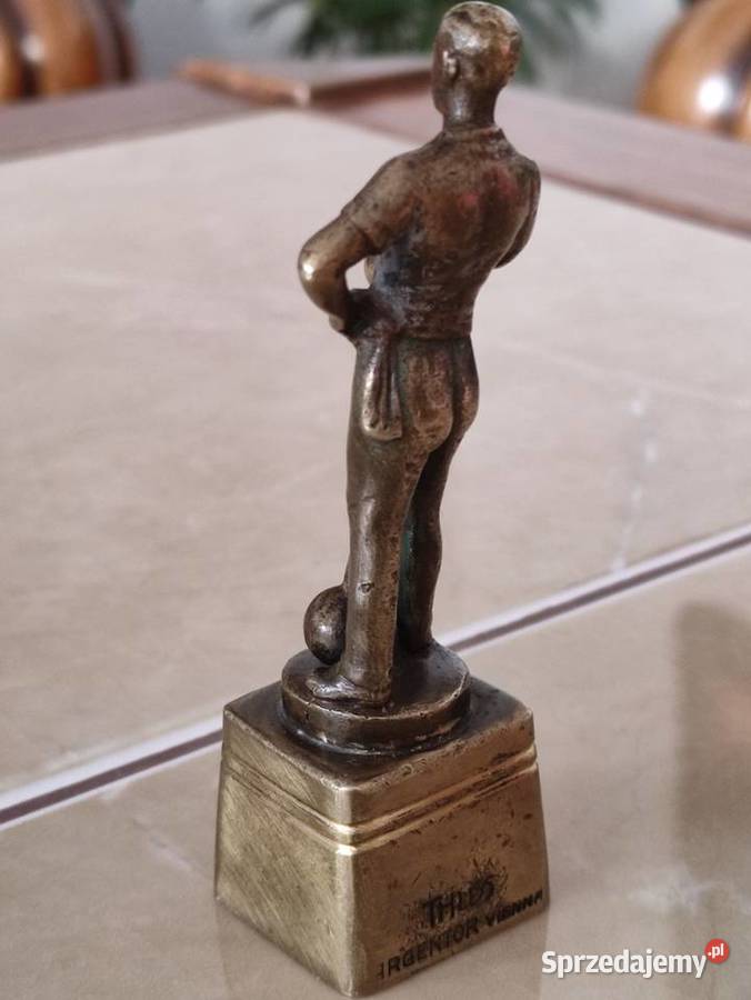 Statuetka sportowca z brązu Richard Thuss