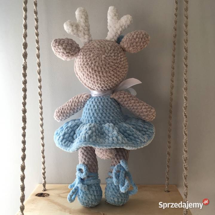 Jelonek na szydełku handmade śląskie Ruda Śląska