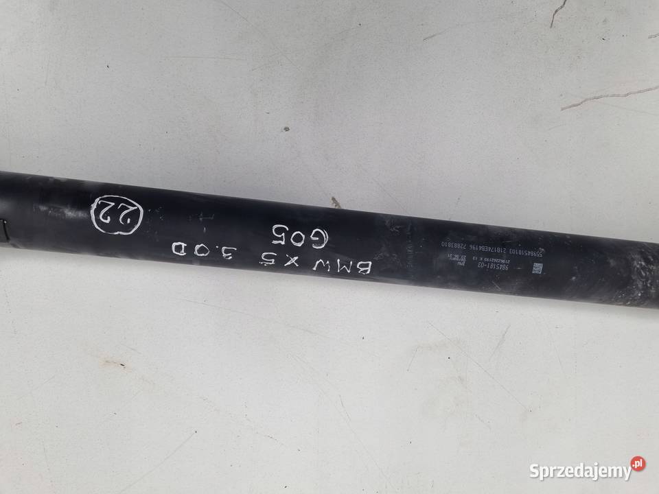 WAŁ NAPĘDOWY BMW X5 G05 40D 30 D DIESEL Mild osobowe Chełm