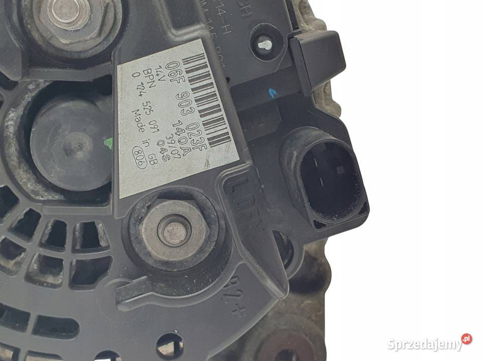 ALTERNATOR VW Passat B6 Golf V Skoda Octavia II Układ elektryczny silnika Chełm