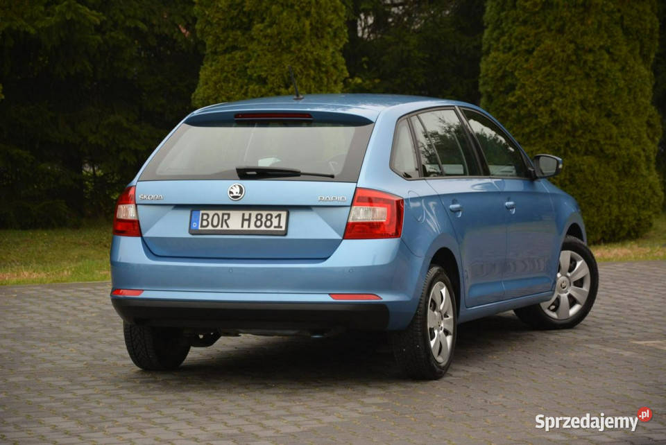 koda RAPID 14TDI 90 DSG Parktronic Klimatronic z 90KM mazowieckie