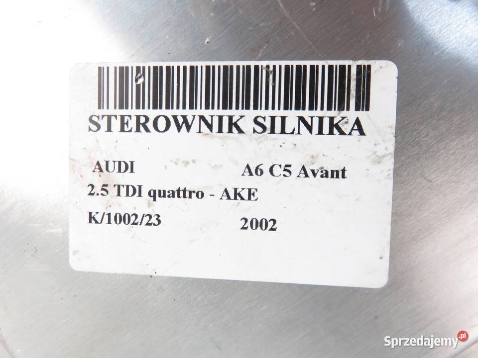 STEROWNIK AUDI A6 C5 25 TDI 4B2907401F