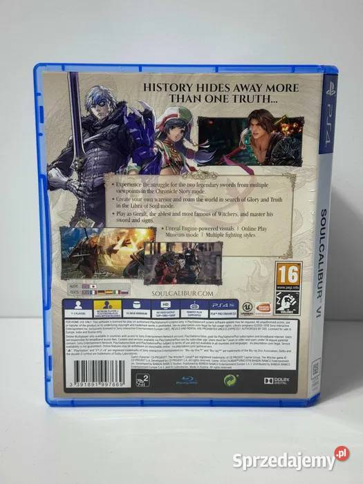 GRA SOULCALIBUR VI NA 4 PLAYSTATION 4 ENG WERSJA