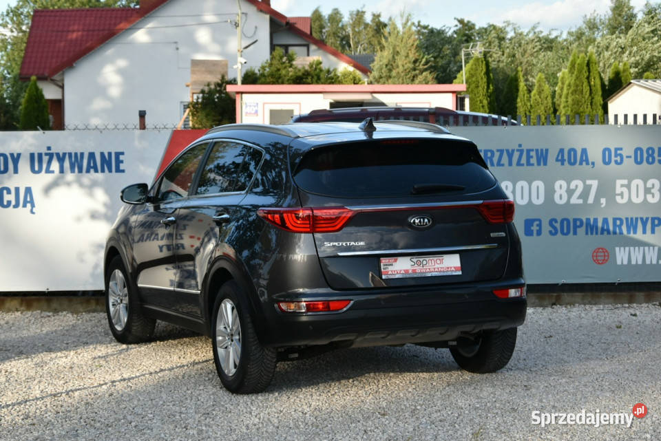 Kia Sportage 17CRDi 141 Automat 2018r NAVi pdc lakier metallic Kampinos