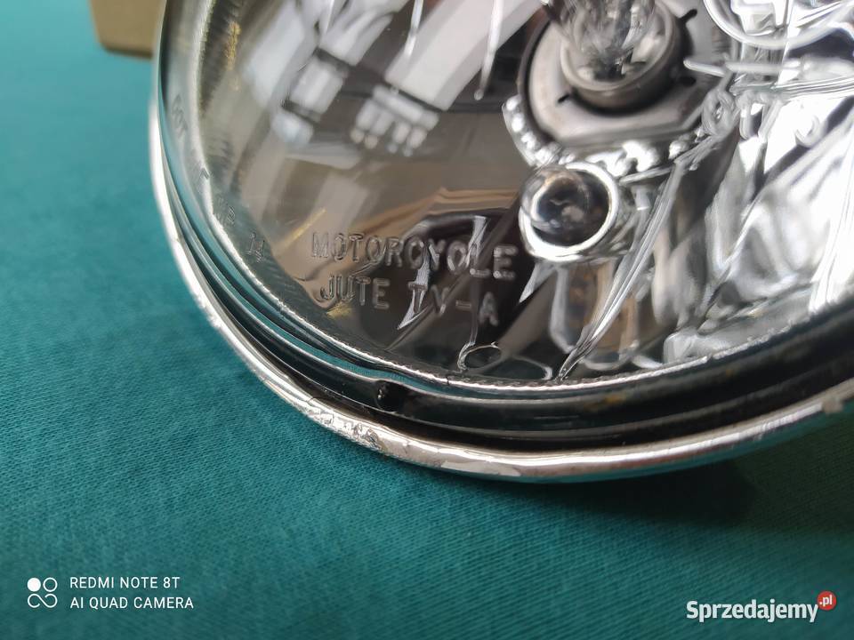 INDIAN LAMPA KLOSZ REFLEKTOR POZYCJA HOMOLOGACJA Luboszyce