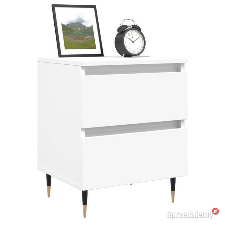 Szafki nocne 2 białe 40x35x50 WM826861 Warszawa