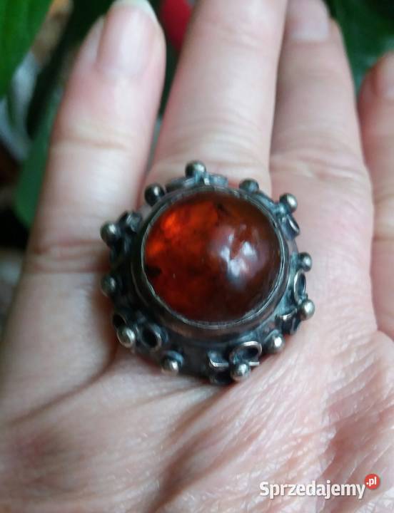 Orno Stary pierscionek Dwikozy