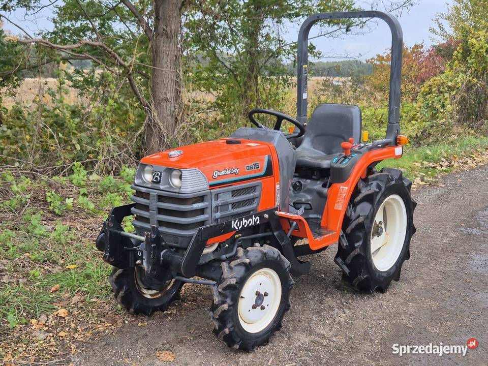 Traktorek KUBOTA GB15D 15 44 Wspomaganie Małuszyn