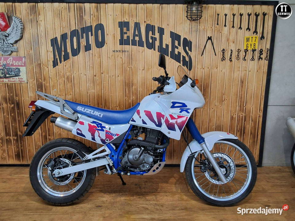 Suzuki DL Stan Kolekcionerski DR 650 RS 17 NOWY 17400km Bicz