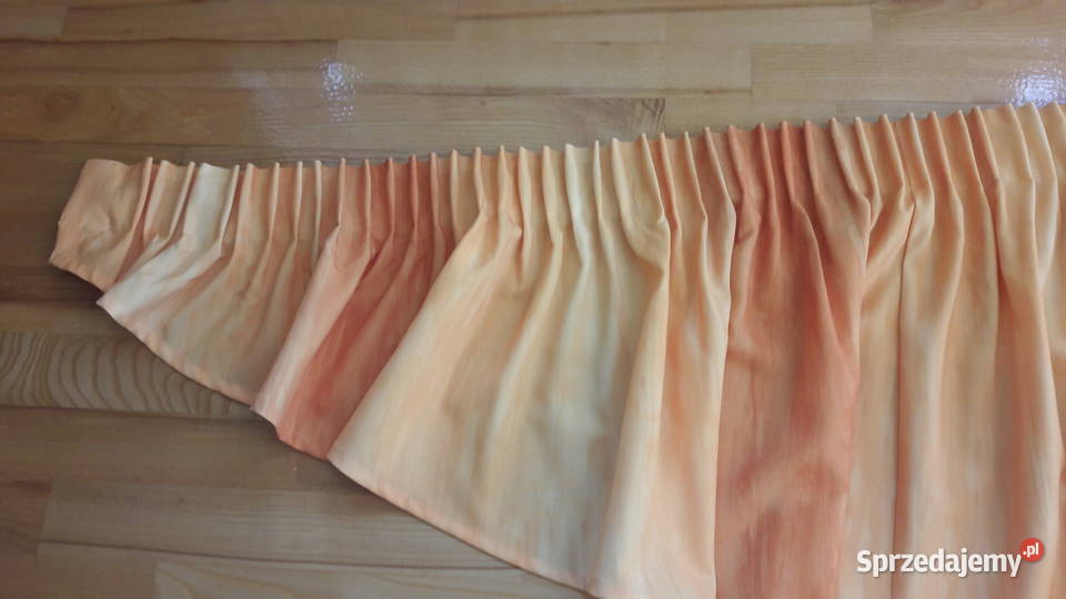 Lambrekin miodowy pomarańcz szer 225 143 wys Radom sprzedam