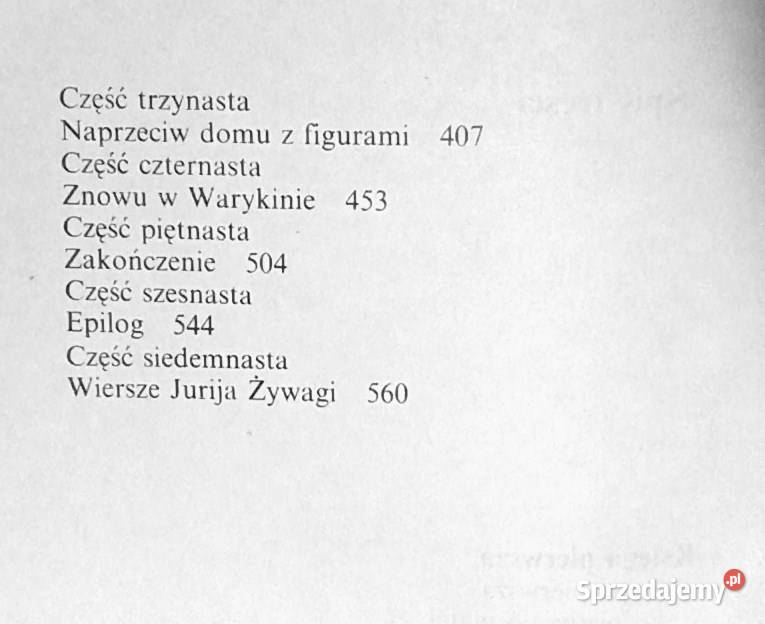 Doktor Żywago Borys Pasternak Pozostałe Chełm