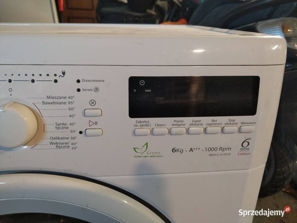 Pralka whirpool AW0C 61003P części Izdebnik