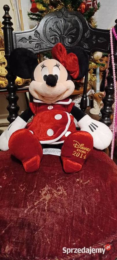 pluszak Myszka Minnie z limitowanej edycji czerwony wielkopolskie Poznań