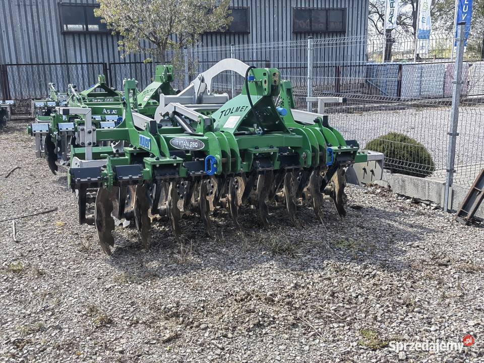 Agregat talerzowy TOLMET TYTAN 250 wał Żółkiewka-Osada sprzedam