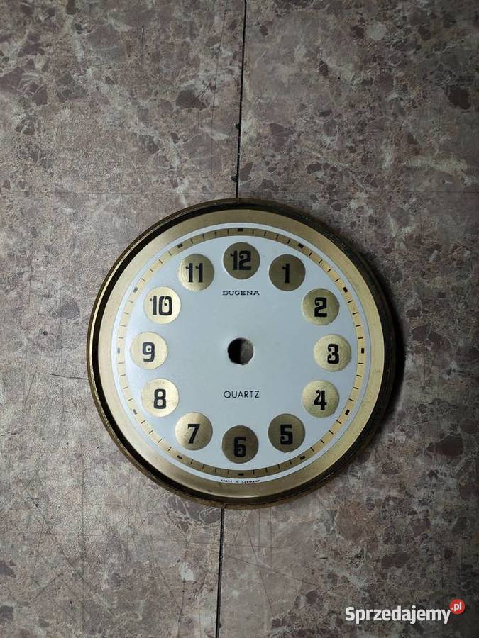 T179 Tarcza małego zegara Dugena 101mm pomorskie Tczew