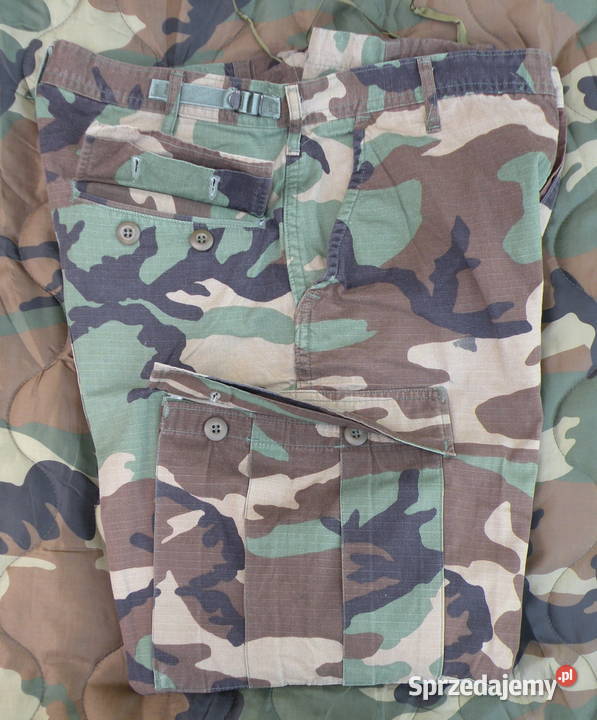 Spodnie bdu woodland medium regular ripstop Wrocław sprzedam