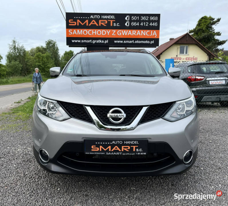 Nissan Qashqai Panorama Kamera Navi Serwisowany nawigacja Qashqai Rydułtowy