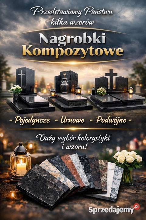 Sprzedaż i montaż Nagrobków Stargard